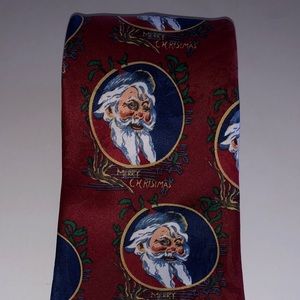 Jingle bell Christmas neck tie